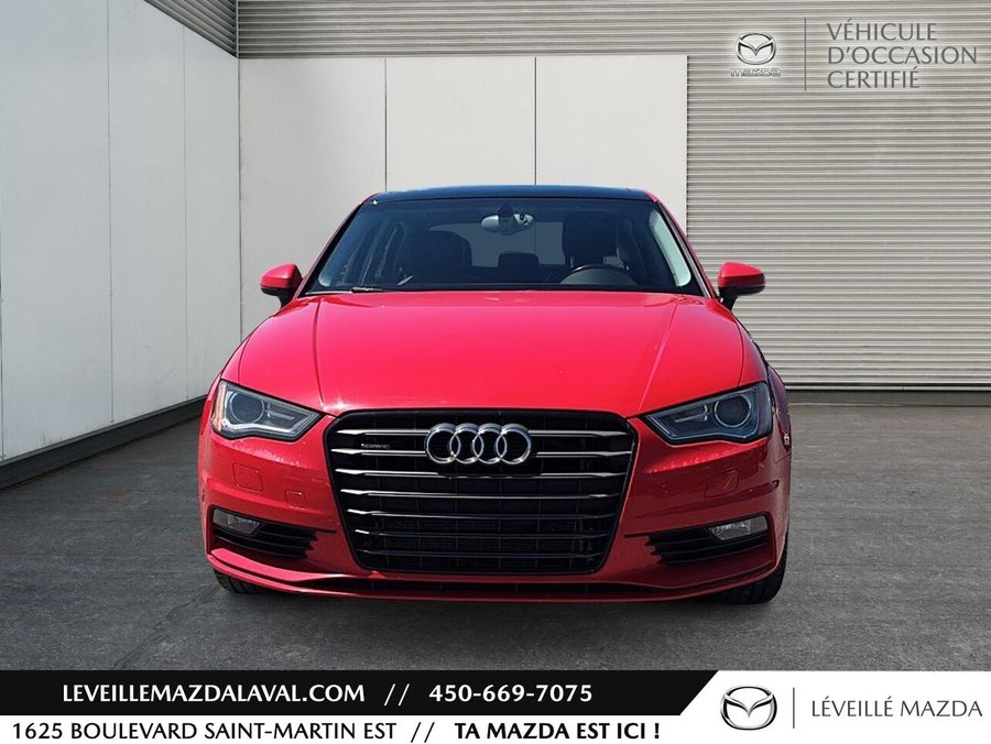 2015 Audi A3 2015 Red