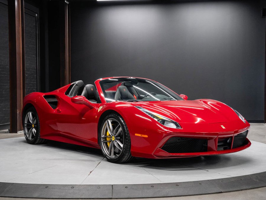 2017 Ferrari 488 Spider 2017 Red