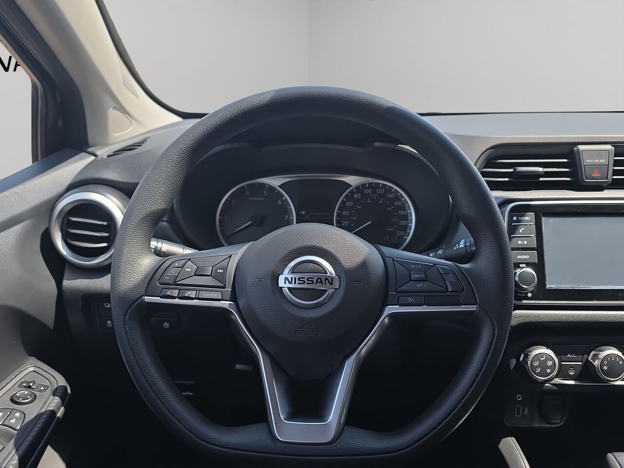 Nissan Versa S CVT, commande audio au volant, cruise control, Caméra de recul 2021 Noir Val-David - photo #8