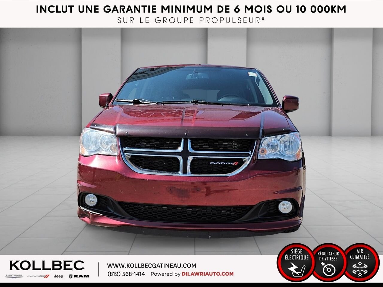 2017 DODGE GRAND CARAVAN SXT Premium Plus Red Ottawa & Gatineau - photo #11
