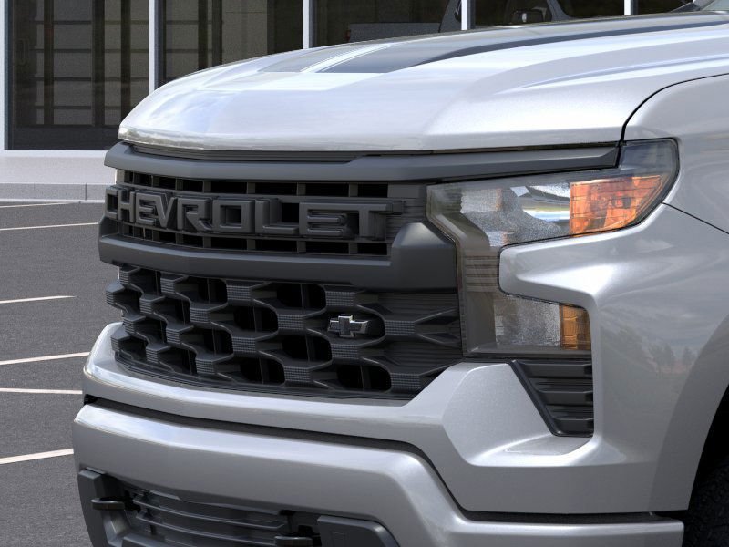 CHEVROLET SILVERADO 1500 Custom cabine double 4RM 147 po 2026 Gris Sherbrooke - photo #12