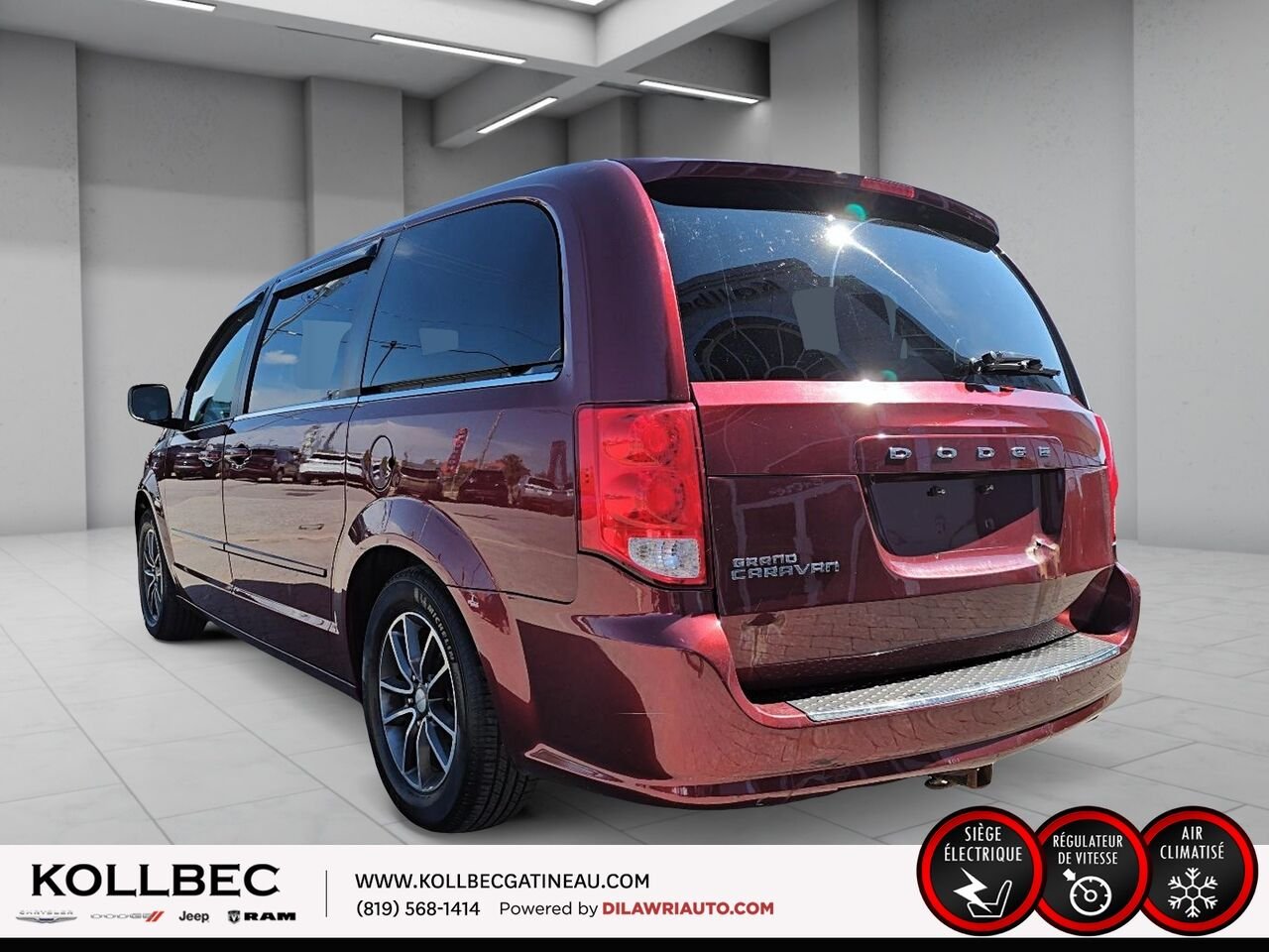 2017 DODGE GRAND CARAVAN SXT Premium Plus Red Ottawa & Gatineau - photo #17