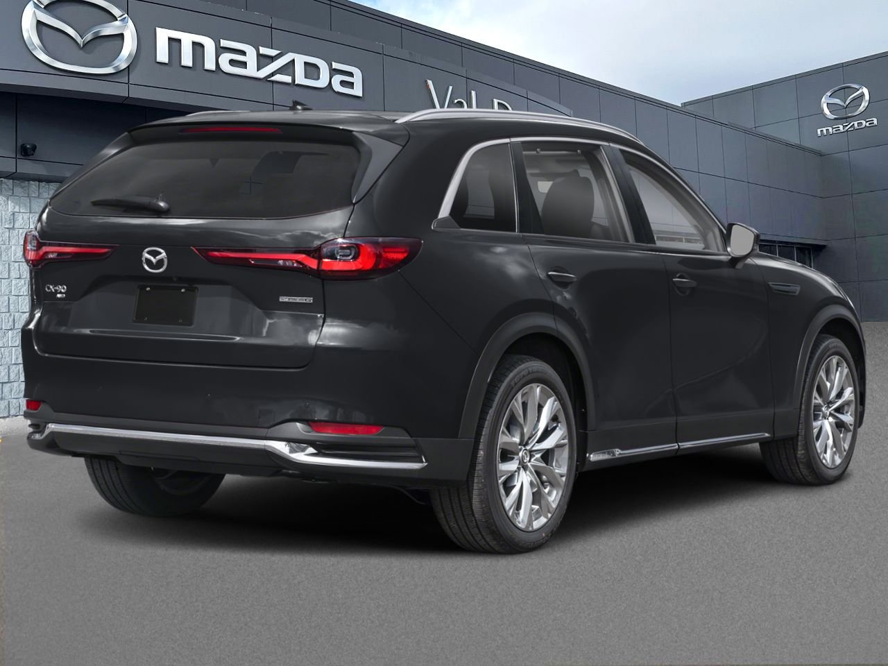 2026 Mazda CX-90 hybride léger GT TI, 7 PASSAGERS, BANQUETTE, COMMANDE AU VOLANT Blue Val-David - photo #1