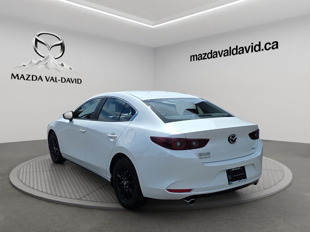 2025 Mazda Mazda3 GX TA BA, commande audio au volant, détecteur d'angles morts, cruise control White Val-David - photo #18