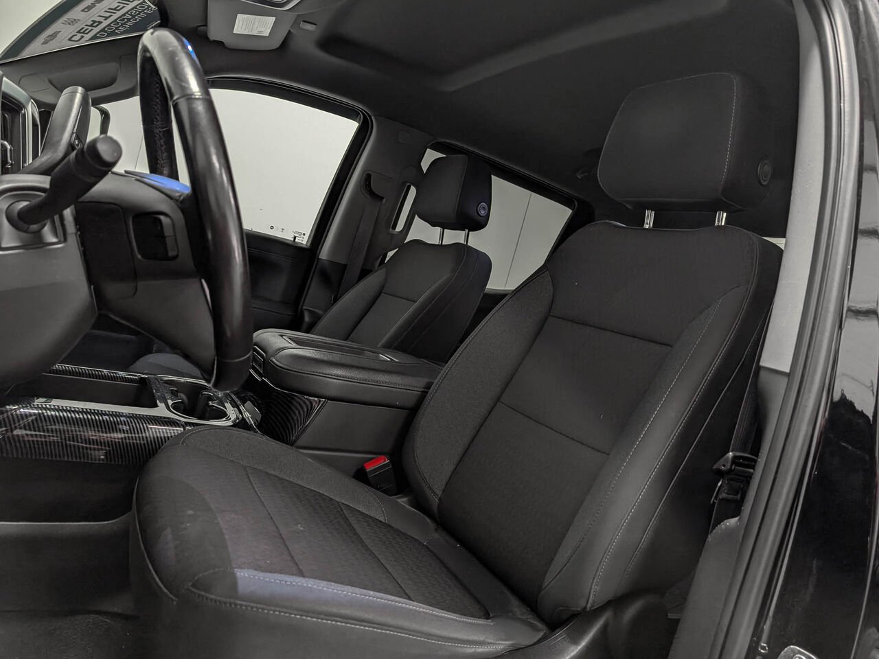 GMC SIERRA 1500 4WD CREW CAB PICKUP Toile de Boite Moteur 3.0l Diesel Certifié!! 2021 Noir Sherbrooke - photo #7