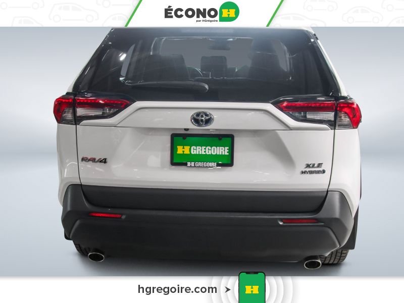 Toyota Rav 4 821073 | HYBRID XLE AWD TOIT MAGS CAM RECULE 2024 Blanc Laval - photo #5