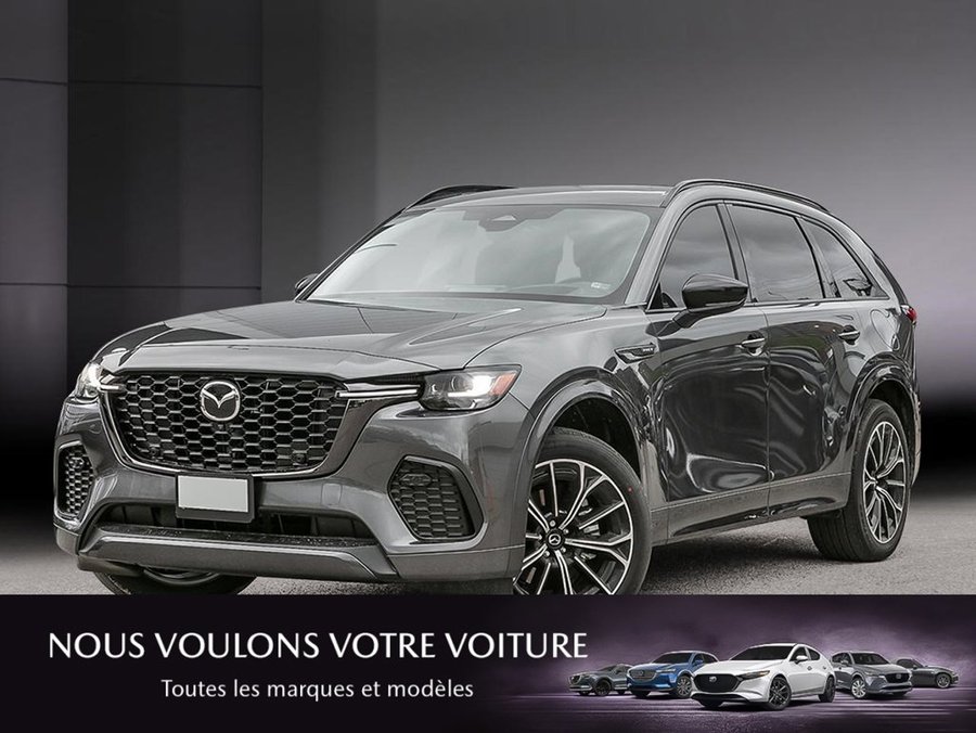 Mazda CX-70 hybride rechargeable 2026 2026 Gris mécanique métallisé