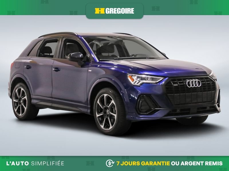Audi Q3 2022 2022 Bleu
