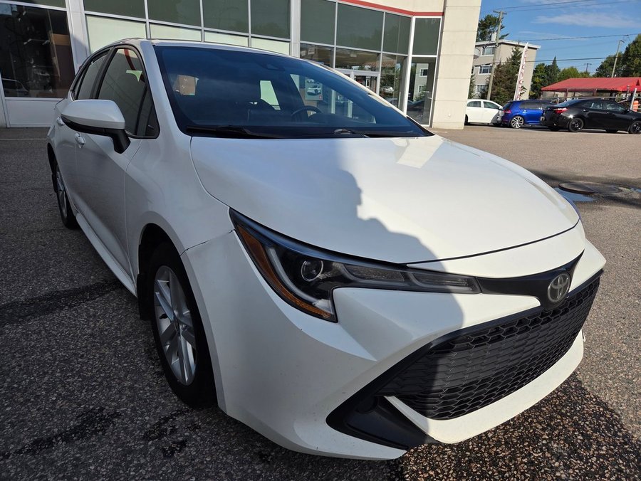 Toyota COROLLA À HAYON 2021 2021 Blanc