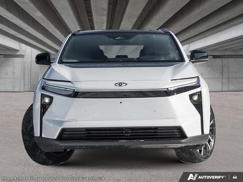 2026 Toyota bZ 2601882 | Limited Wind Chill Pearl w/Black Roof Edmonton - photo #1