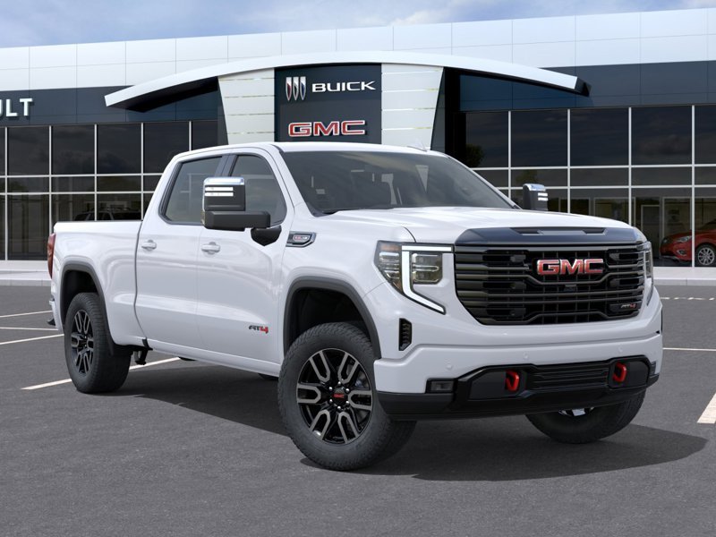 GMC Sierra 1500 AT4 cabine multiplace 4RM 157 po 2026 BLANC SOMMET Sherbrooke - photo #6