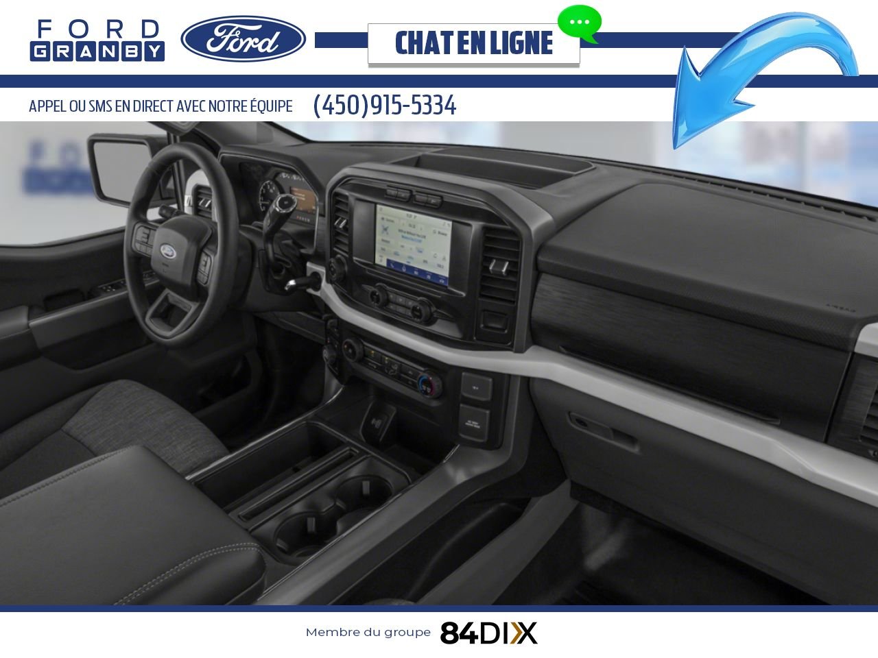 Ford F-150 2023 Gris Granby - photo #5