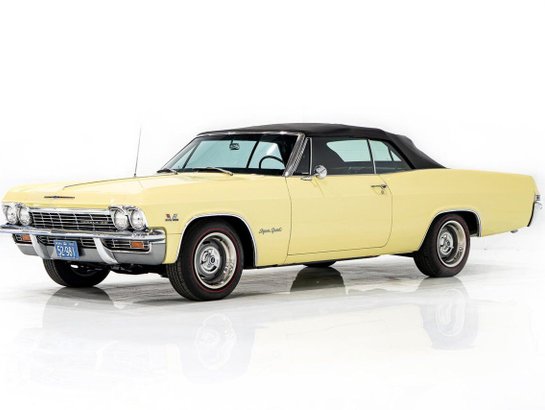 Chevrolet Impala SS 1965 1965 Jaune