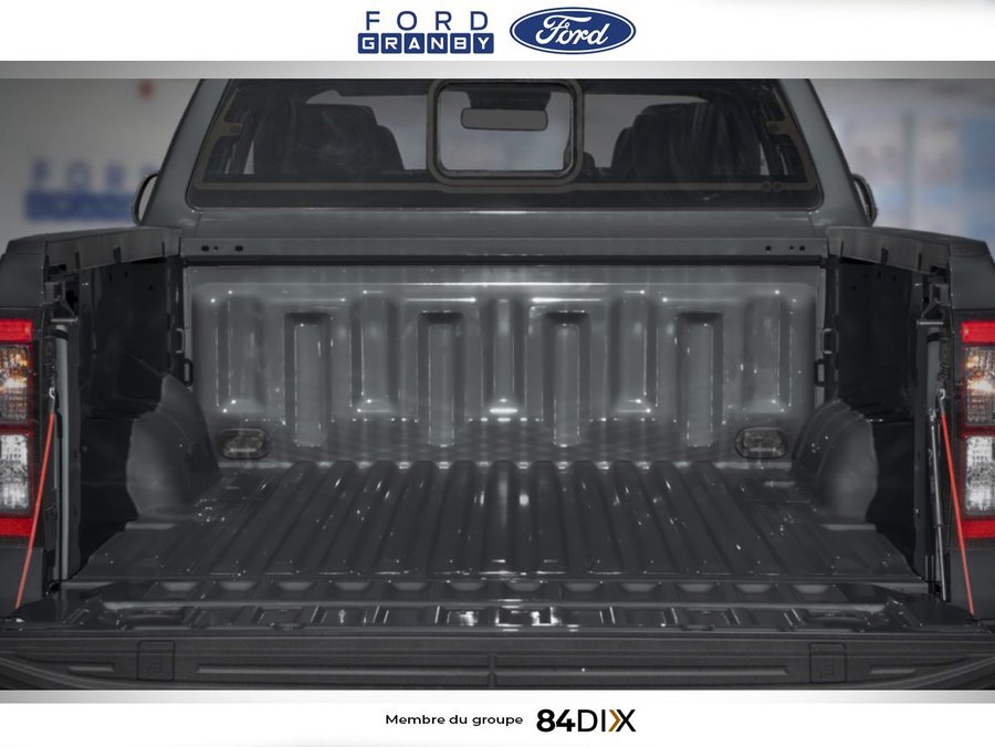 Ford Ranger LARIAT cabine SuperCrew 4RM caisse de 5 pi 2026 Gris carbonisé métallisé