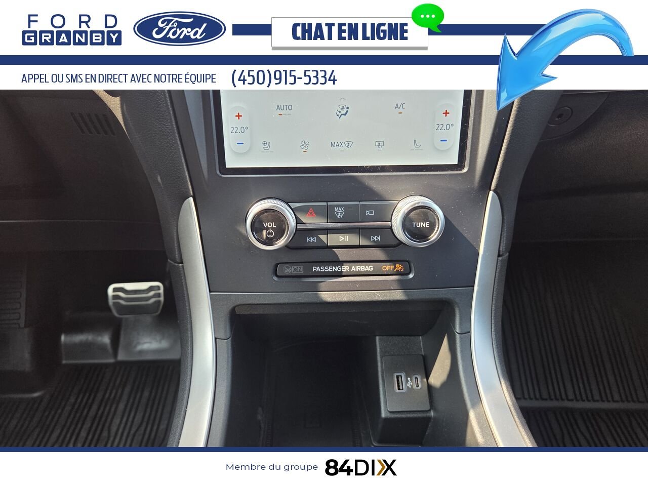 2024 Ford Edge White Granby - photo #14