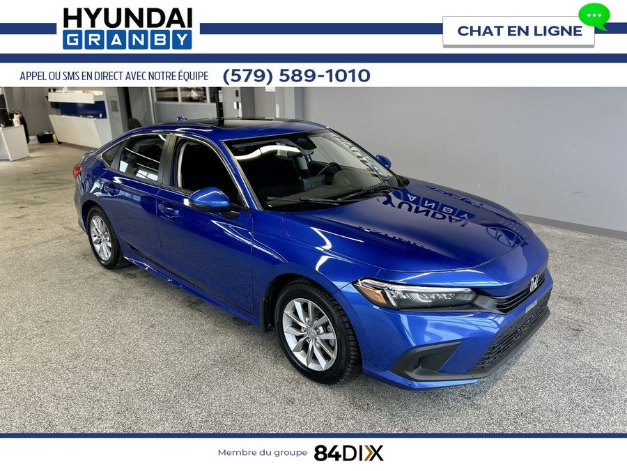 2022 Honda Civic Berline 2022 Blue