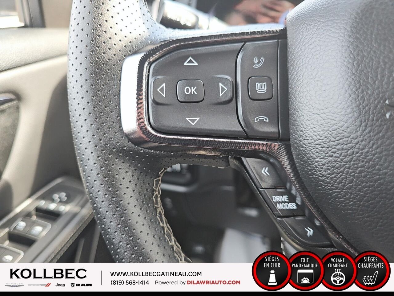 RAM 1500 SPORT Sport cabine d'équipe 4x4 caisse de 5 pi 7 po 2025 Noir Ottawa & Gatineau - photo #10