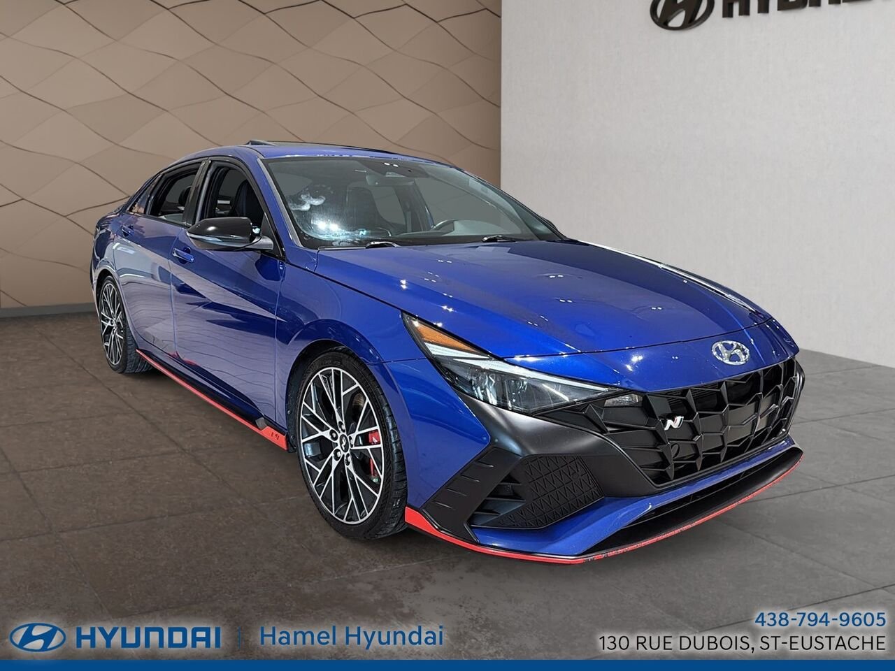 Hyundai Elantra N 2023 Bleu Saint-Eustache - photo #0