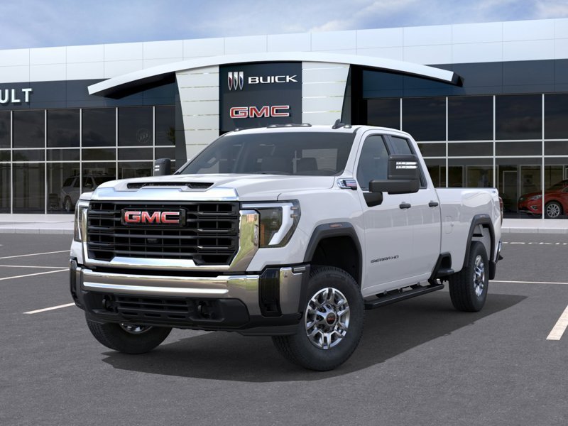 GMC Sierra 2500HD Pro cabine double 4RM 162 po 2026 BLANC SOMMET Sherbrooke - photo #5