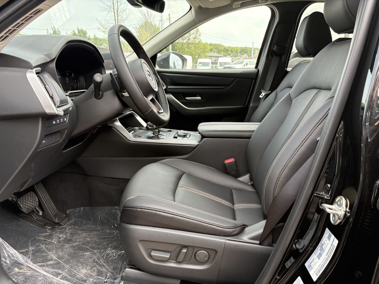 MAZDA CX-90 hybride rechargeable GS-L TI 2026 Noir de jais mica Montmagny - photo #4