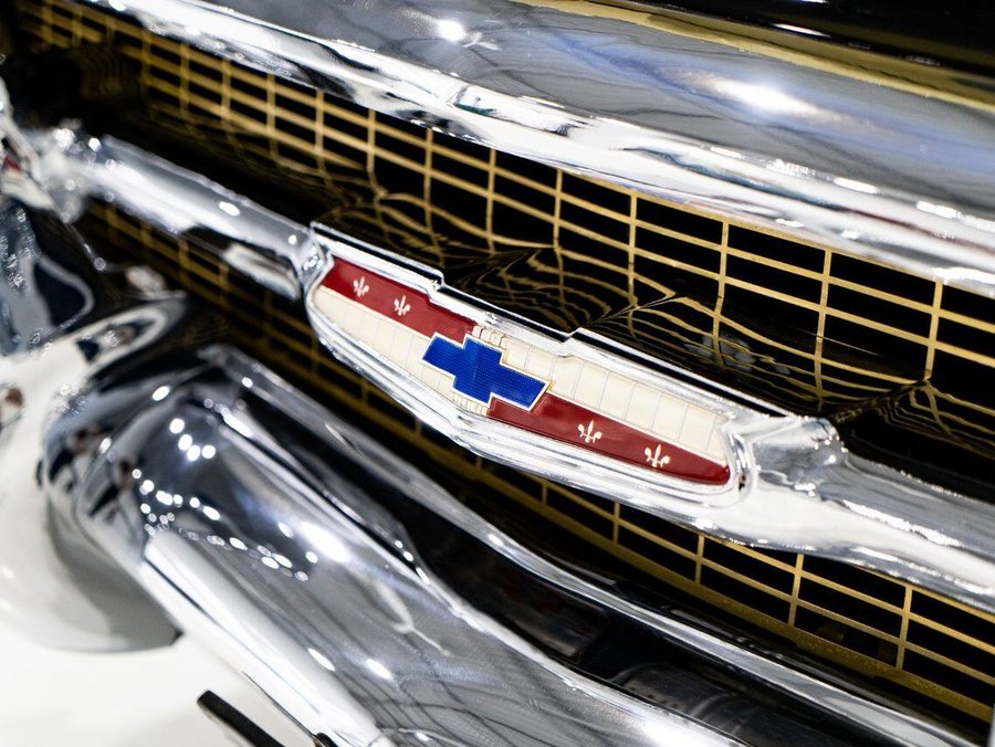 Chevrolet Bel Air 1957 1957 Noir